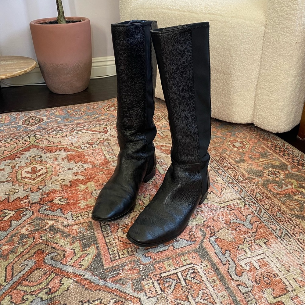 Frye boots, black leather